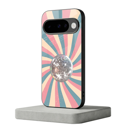 Trippy Disco google pixel 10 mobile cover | shockproof glass phone case