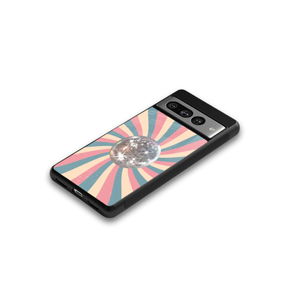 Trippy Disco google pixel 7 pro mobile cover | shockproof glass phone case