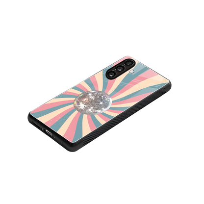 Trippy Disco stylish phone case for samsung galaxy a36 5g | glossy glass and slim fit