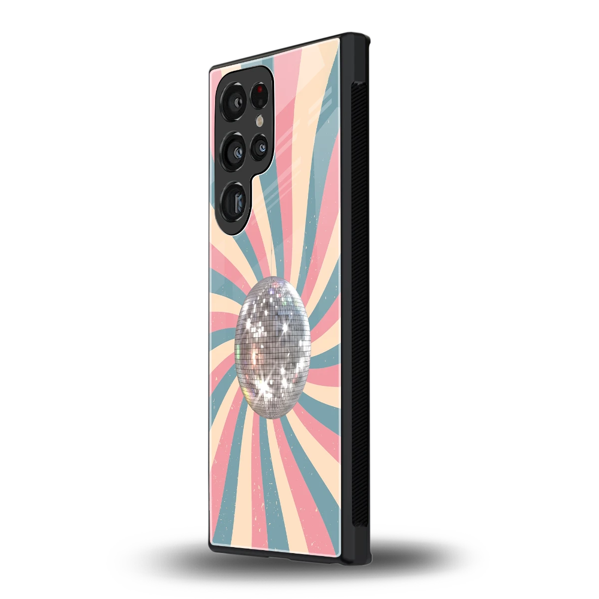Trippy Disco samsung galaxy s24 ultra mobile cover | shockproof glass phone case
