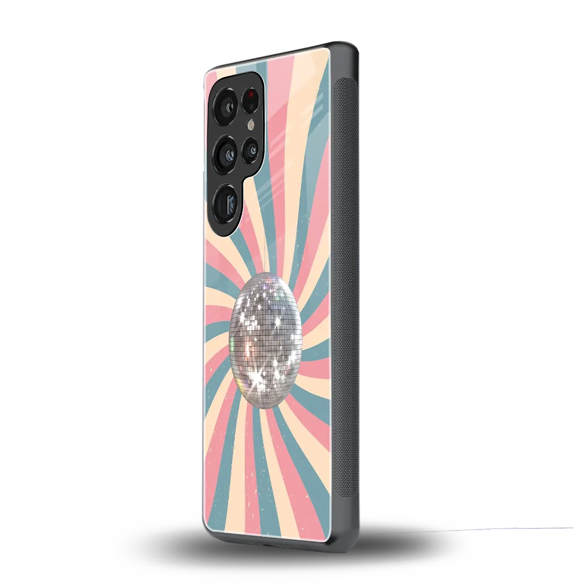 Trippy Disco samsung galaxy s25 ultra mobile cover | shockproof glass phone case