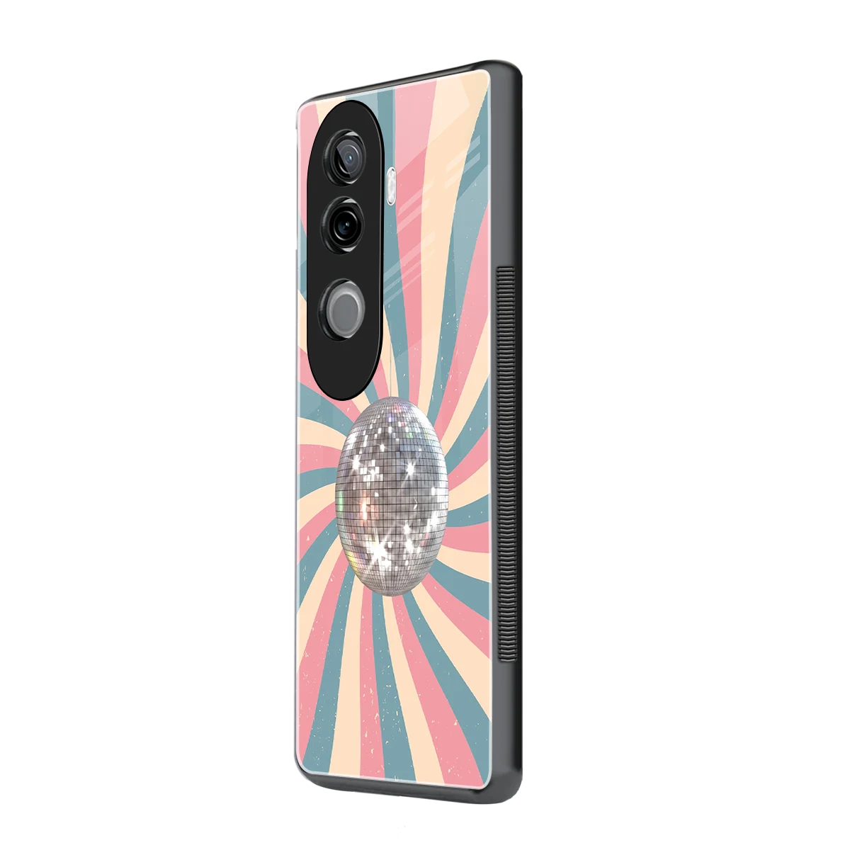 Trippy Disco vivo v40e mobile cover | shockproof glass phone case