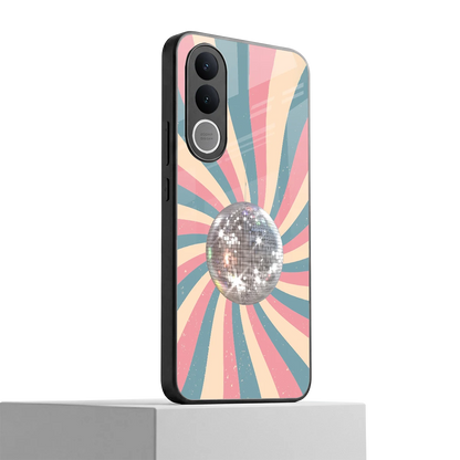 Trippy Disco vivo v70 fe mobile cover | shockproof glass phone case