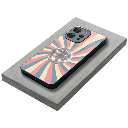 Trippy Disco stylish phone case for vivo v70 elite | glossy glass and slim fit