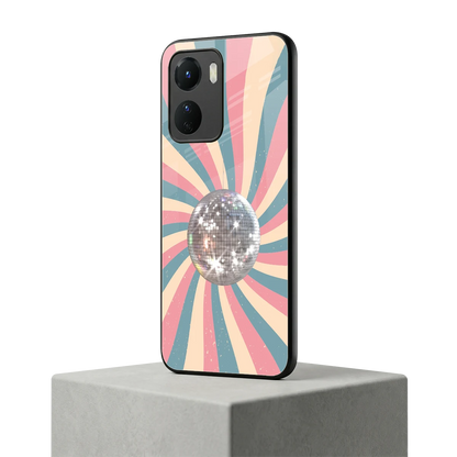 Trippy Disco vivo y16 mobile cover | shockproof glass phone case