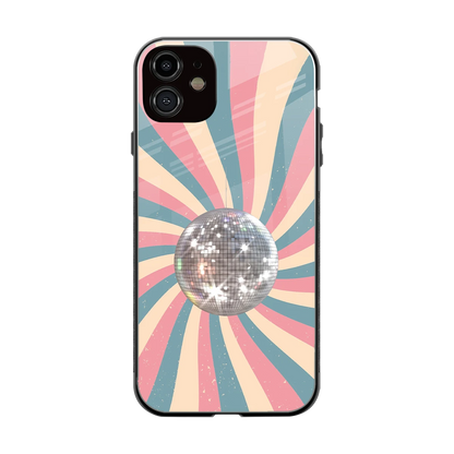 Trippy Disco back phone cover | glass case for iphone 11