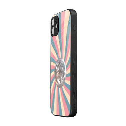 Trippy Disco iphone 11 mobile cover | shockproof glass phone case
