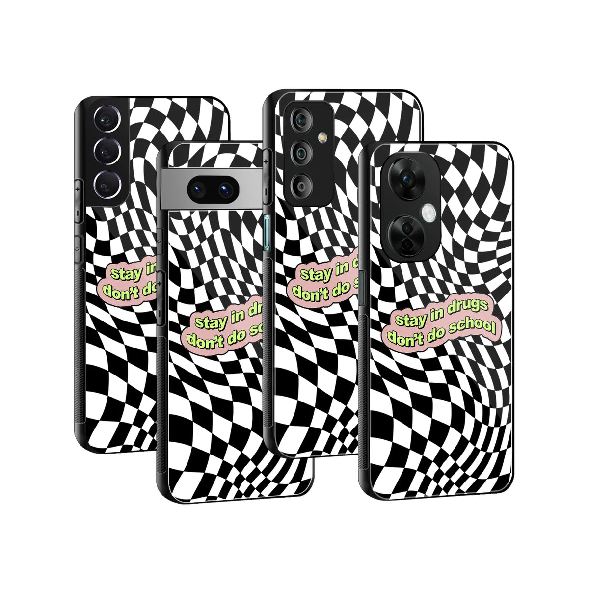 Stylish Glass Back Case for All Smartphones iPhone, Samsung, OnePlus, Pixel, Redmi, Oppo, Vivo, Motorola