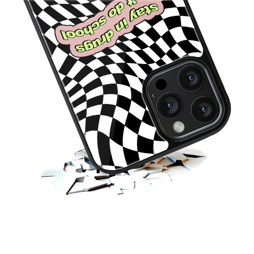 Durable Glass Back Mobile Case for iPhone, Samsung, OnePlus, Google Pixel, Redmi, Vivo, Oppo