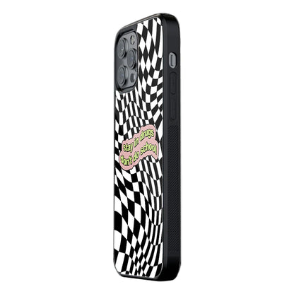 Trendy Glass Back Mobile Case for iPhone, Samsung, Redmi, OnePlus, Google Pixel, Motorola