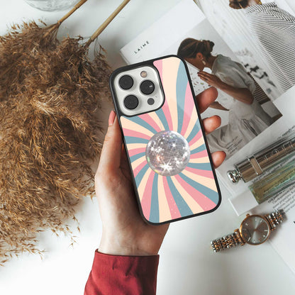 Trippy Disco Phone Case for Iphone 16 | Glass Case
