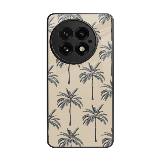 Tropical Luxe back phone cover | glass case for oneplus 13