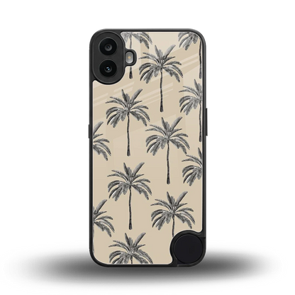 Tropical Luxe back phone cover | glass case for cmf nothing phone 1