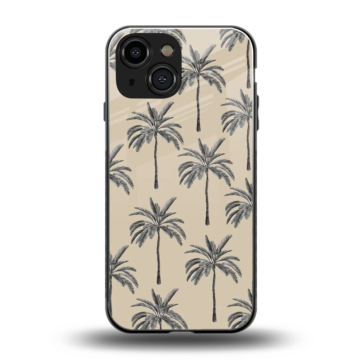 Tropical Luxe back phone cover | glass case for iphone 13 mini