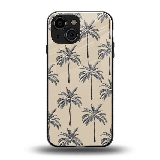 Tropical Luxe back phone cover | glass case for iphone 13 mini