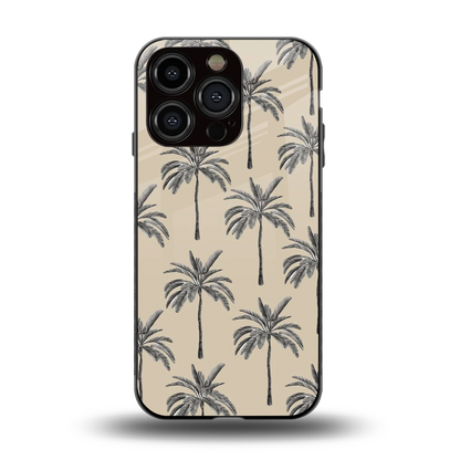 Tropical Luxe back phone cover | glass case for iphone 13 pro