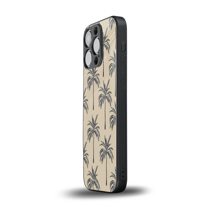 Tropical Luxe iphone 15 pro mobile cover | shockproof glass phone case