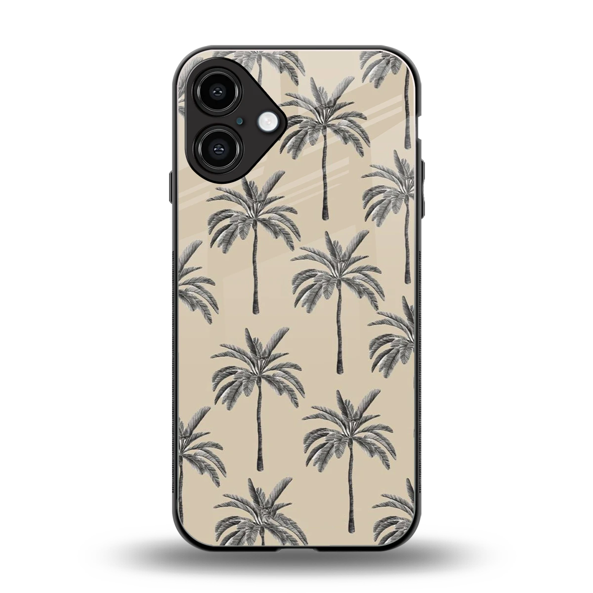 Tropical Luxe back phone cover | glass case for iphone 16 plus