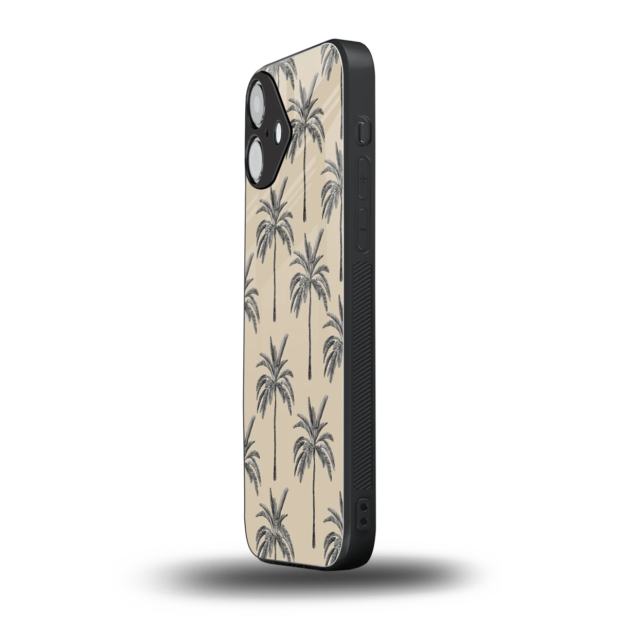 Tropical Luxe iphone 16 plus mobile cover | shockproof glass phone case