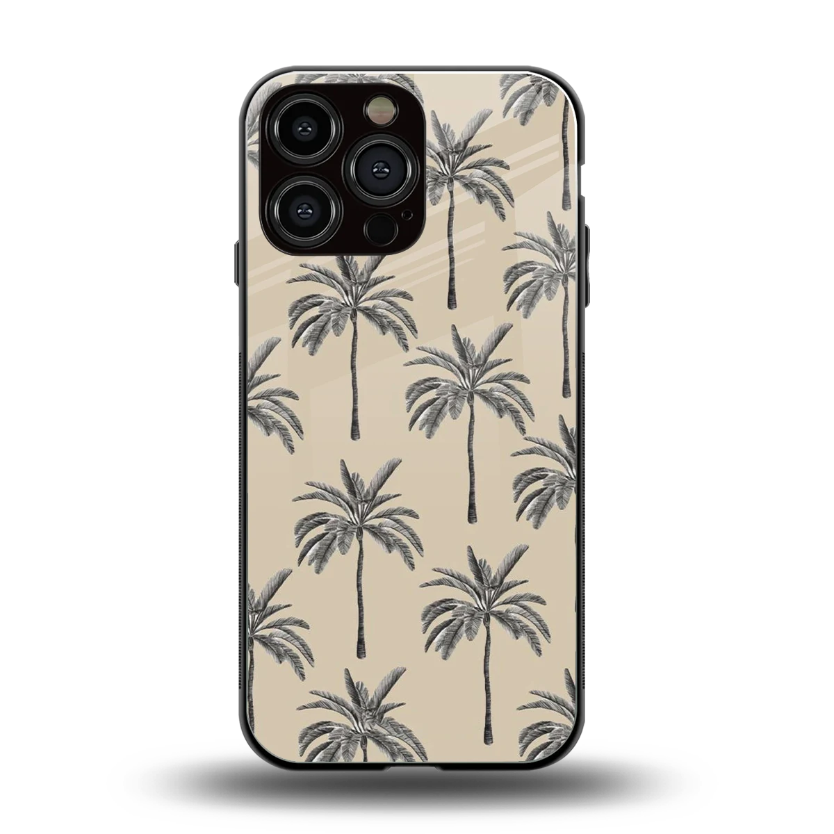 Tropical Luxe back phone cover | glass case for iphone 16 pro max