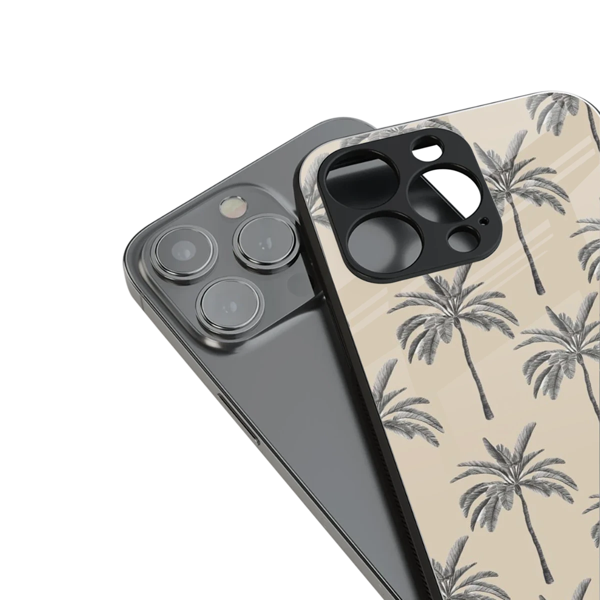 Tropical Luxe stylish phone case for iphone 17 pro max | glossy glass and slim fit