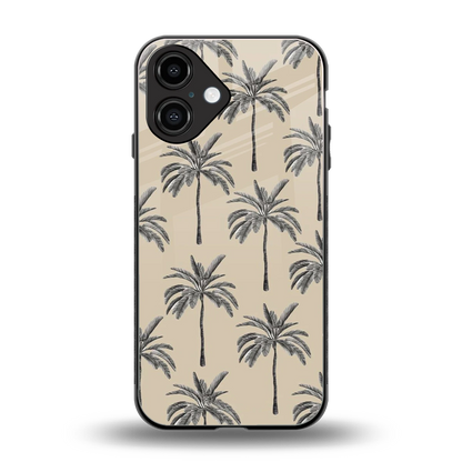 Tropical Luxe back phone cover | glass case for iphone 16