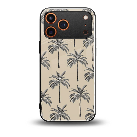 Tropical Luxe back phone cover | glass case for iphone 17 pro