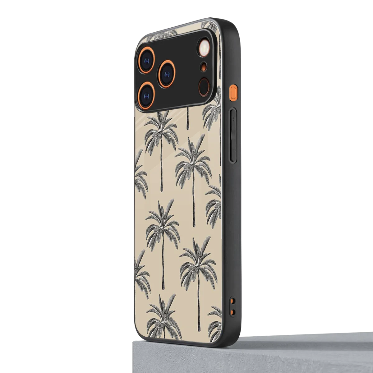 Tropical Luxe iphone 17 pro mobile cover | shockproof glass phone case