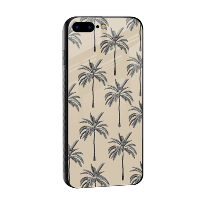 Tropical Luxe sleek iphone 7 plus cover with tempered glass back and TPU edges