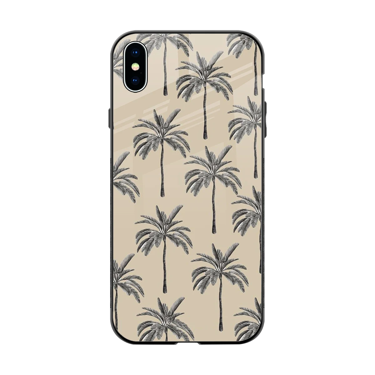 Tropical Luxe back phone cover | glass case for iphone xs max