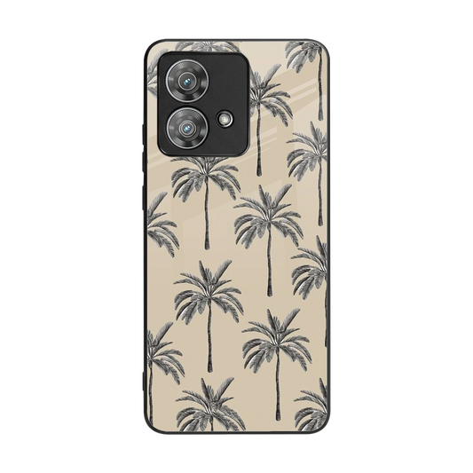 Tropical Luxe back phone cover | glass case for motorola edge 40 neo 5g