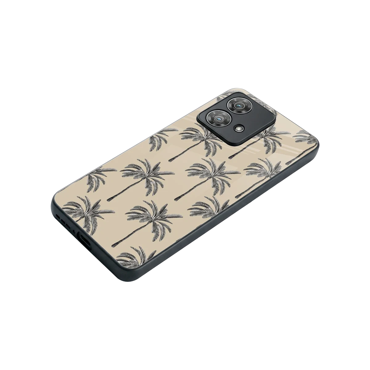 Tropical Luxe stylish phone case for motorola edge 40 neo 5g | glossy glass and slim fit