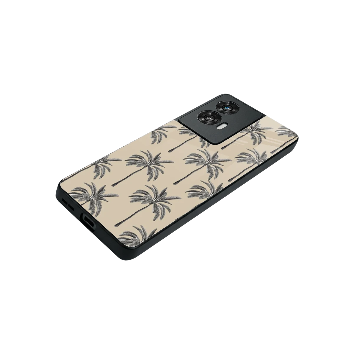Tropical Luxe stylish phone case for motorola edge 50 fusion | glossy glass and slim fit