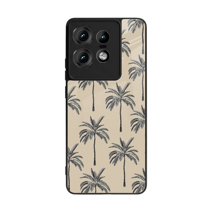 Tropical Luxe back phone cover | glass case for motorola edge 50 pro
