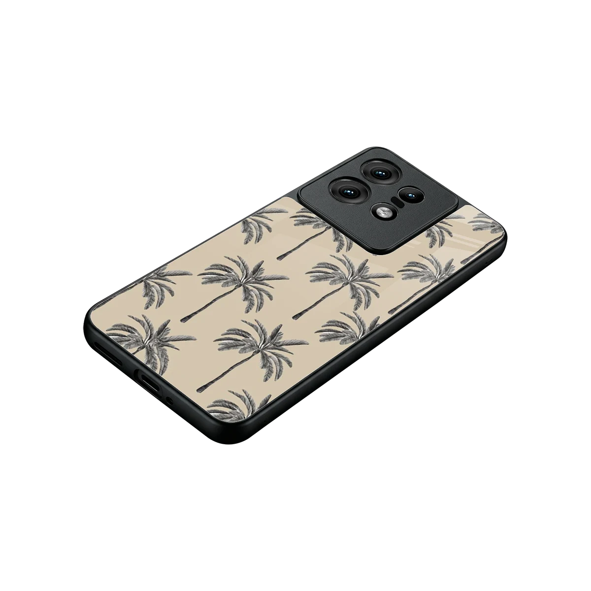 Tropical Luxe stylish phone case for motorola edge 50 pro | glossy glass and slim fit