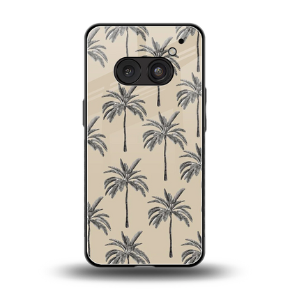 Tropical Luxe back phone cover | glass case for nothing phone 2a