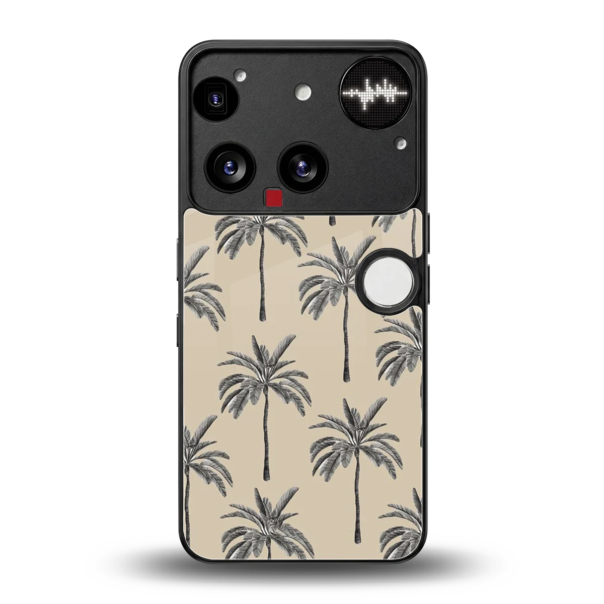 Tropical Luxe back phone cover | glass case for nothing phone 3