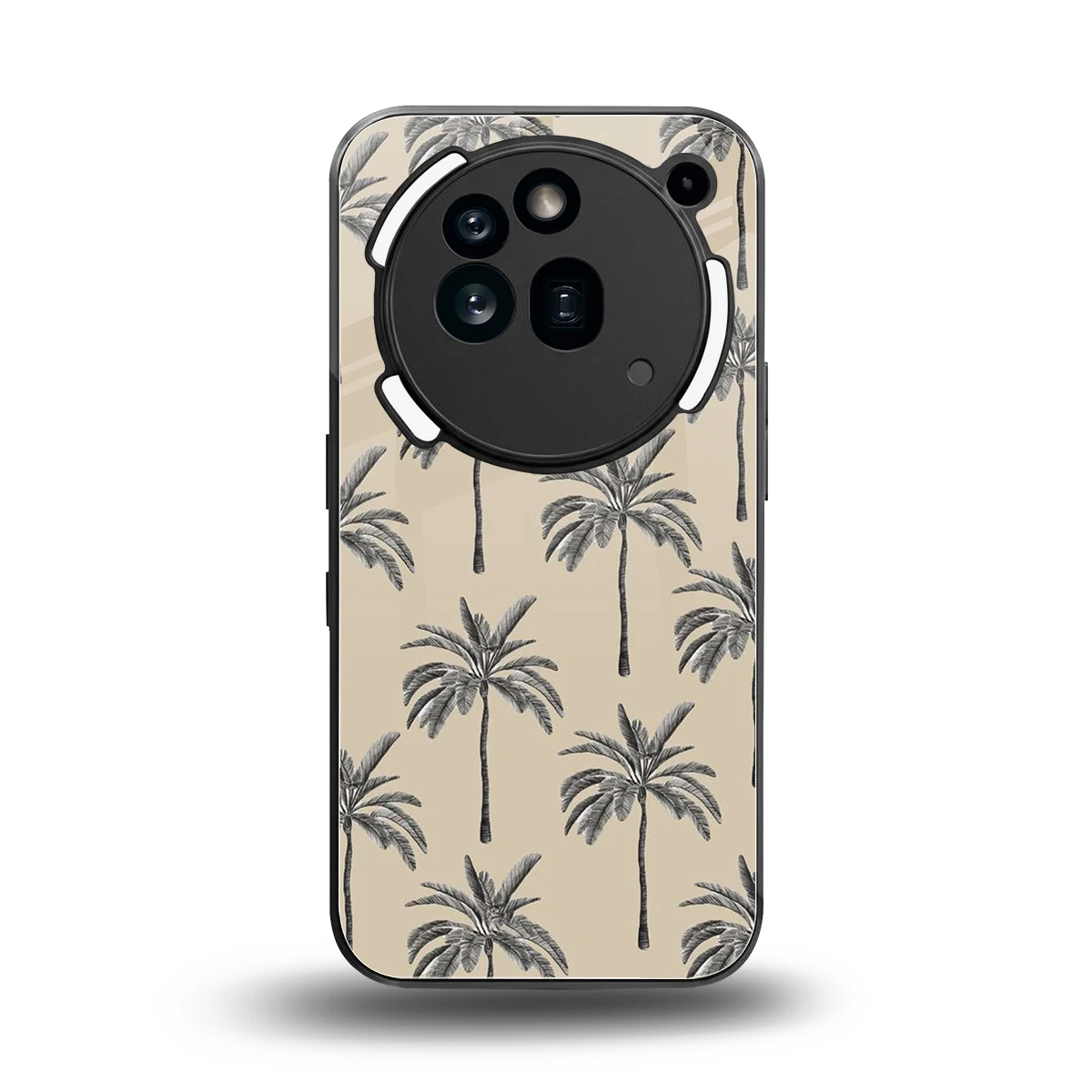 Tropical Luxe back phone cover | glass case for nothing phone 3a pro