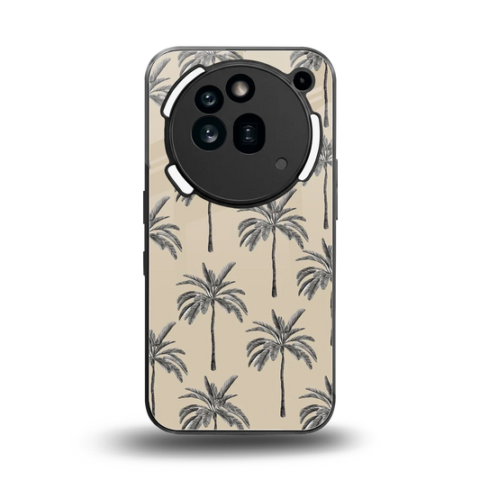 Tropical Luxe back phone cover | glass case for nothing phone 3a pro