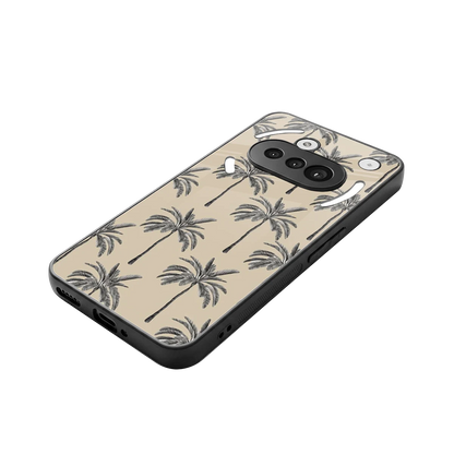 Tropical Luxe stylish phone case for nothing phone 3a | glossy glass and slim fit
