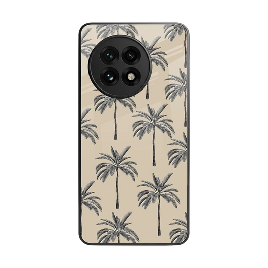 Tropical Luxe back phone cover | glass case for oneplus 13r