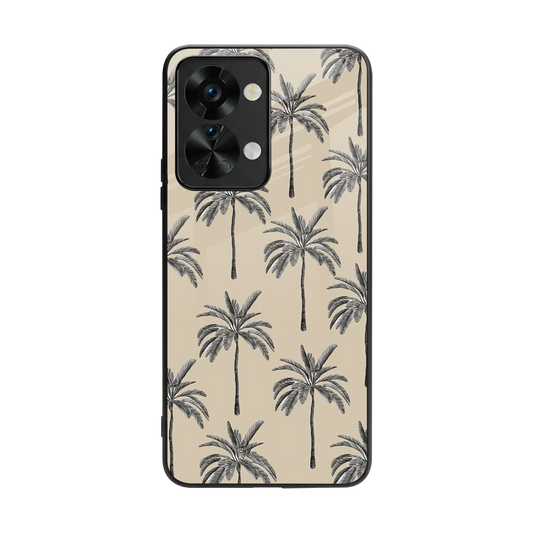 Tropical Luxe back phone cover | glass case for oneplus nord 2t