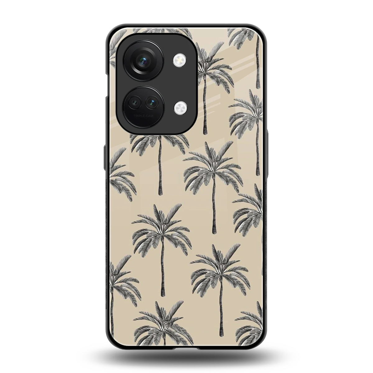 Tropical Luxe back phone cover | glass case for oneplus nord 3