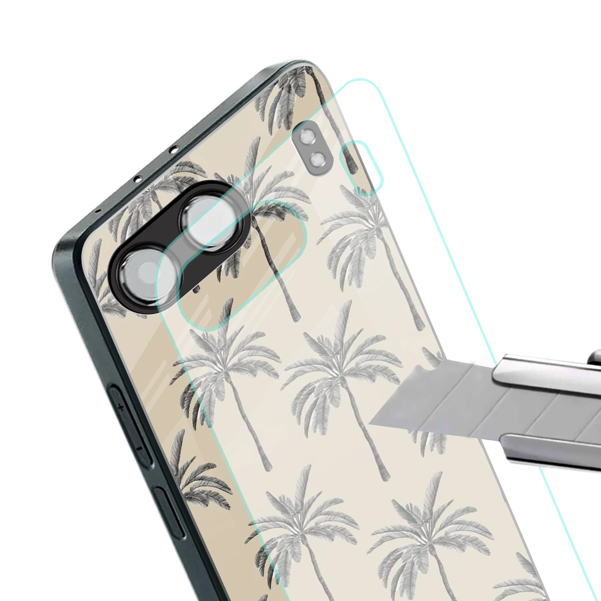 Tropical Luxe stylish phone case for oneplus nord 4 | glossy glass and slim fit