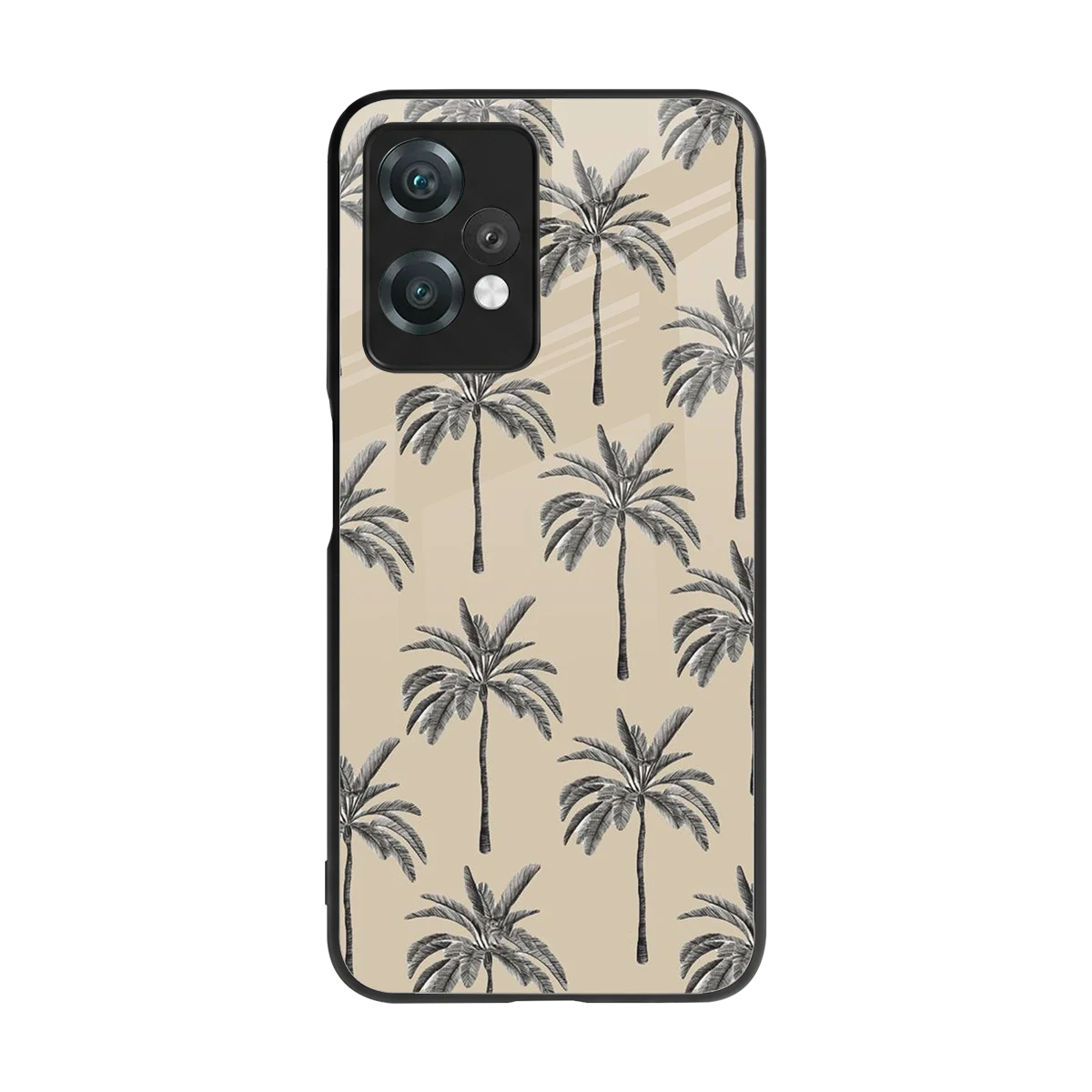 Tropical Luxe back phone cover | glass case for oneplus nord ce 2 lite