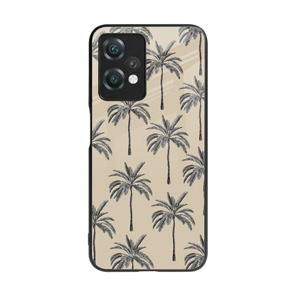 Tropical Luxe back phone cover | glass case for oneplus nord ce 2 lite