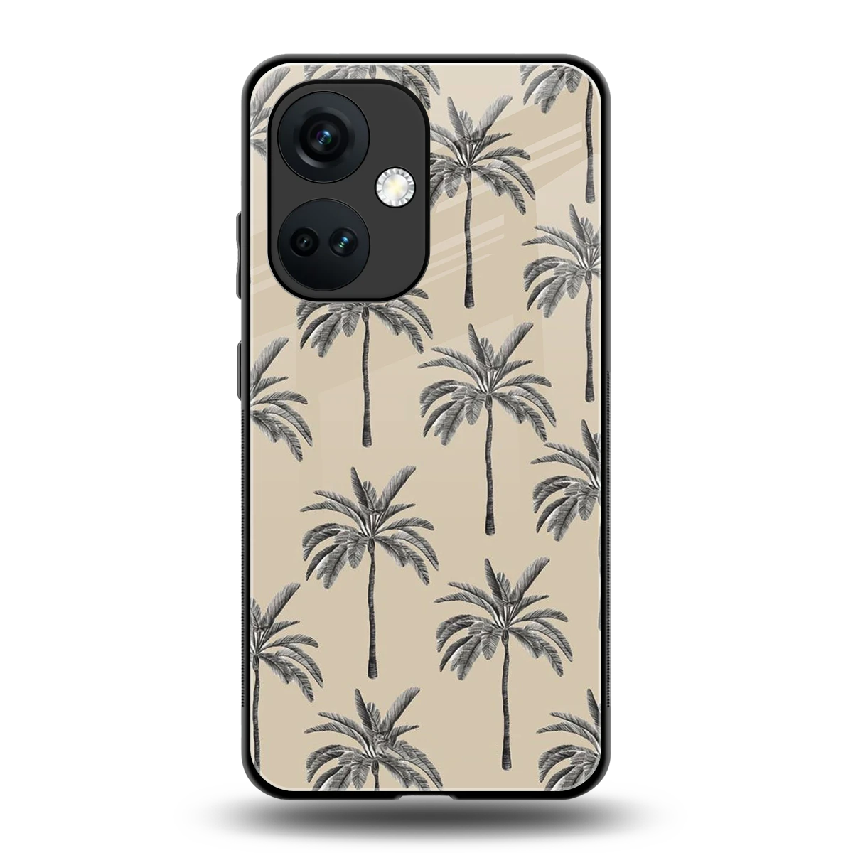 Tropical Luxe back phone cover | glass case for oneplus nord ce 3