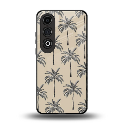 Tropical Luxe back phone cover | glass case for oneplus nord ce 4