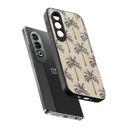 Tropical Luxe sleek oneplus nord ce 4 cover with tempered glass back and TPU edges