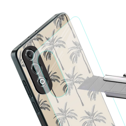 Tropical Luxe stylish phone case for oneplus nord ce 4 | glossy glass and slim fit